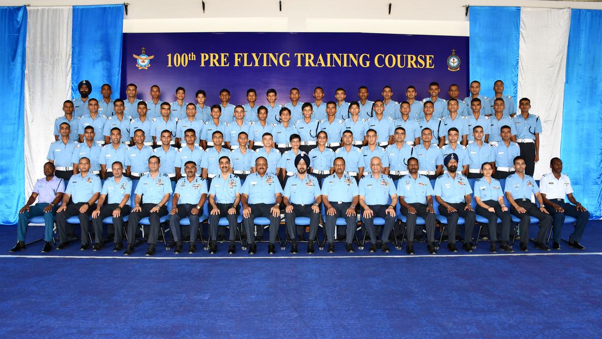 IAF marks 100th Pre-Flying Training Course completion at AFA Dundigal